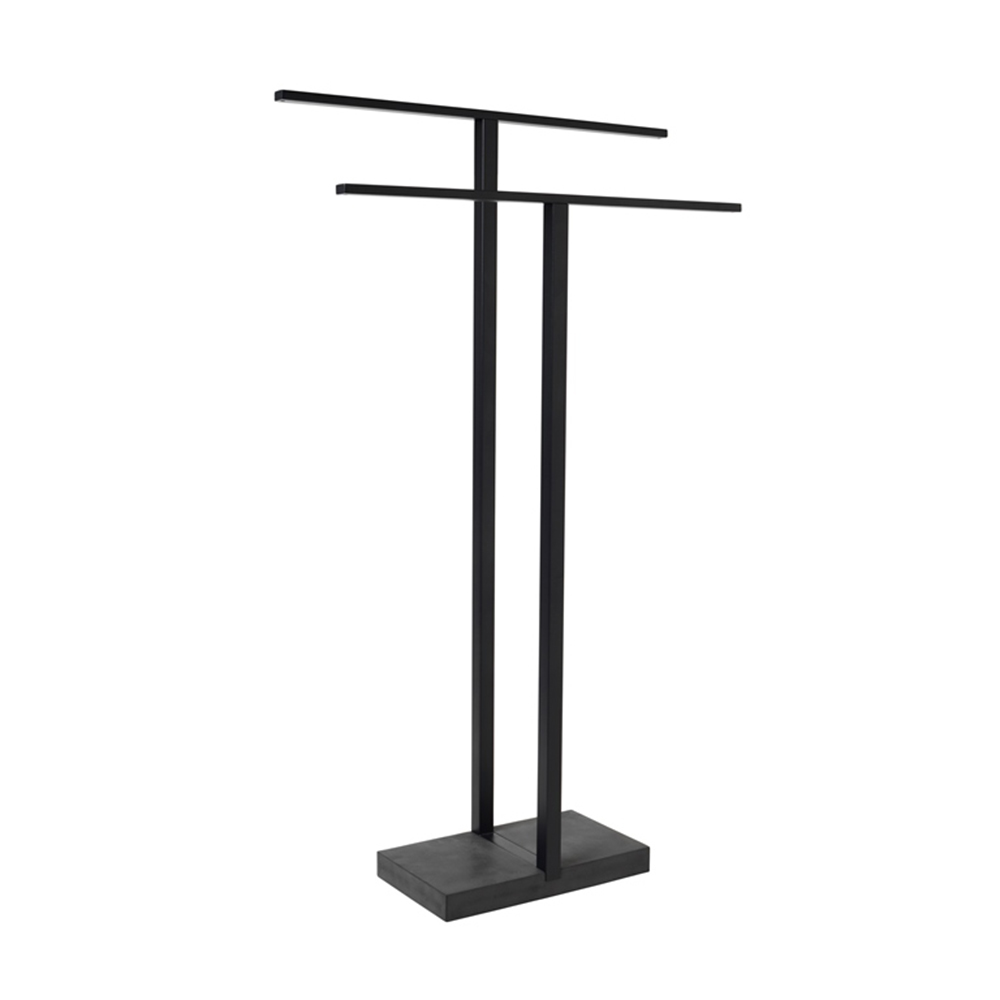 Blomus Menoto portasciugamani da terra nero B69150