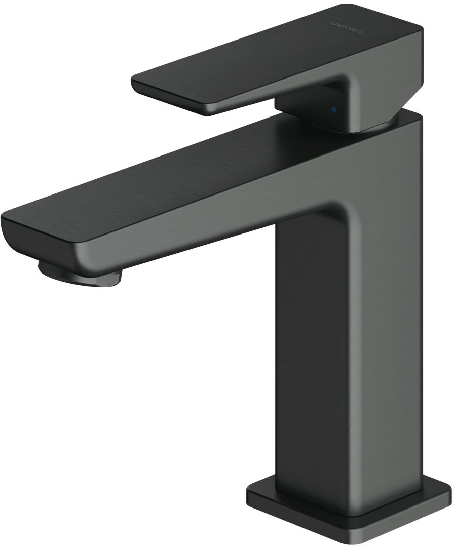 Omnires Parma rubinetto per lavabo verticale grafite PM7410GR