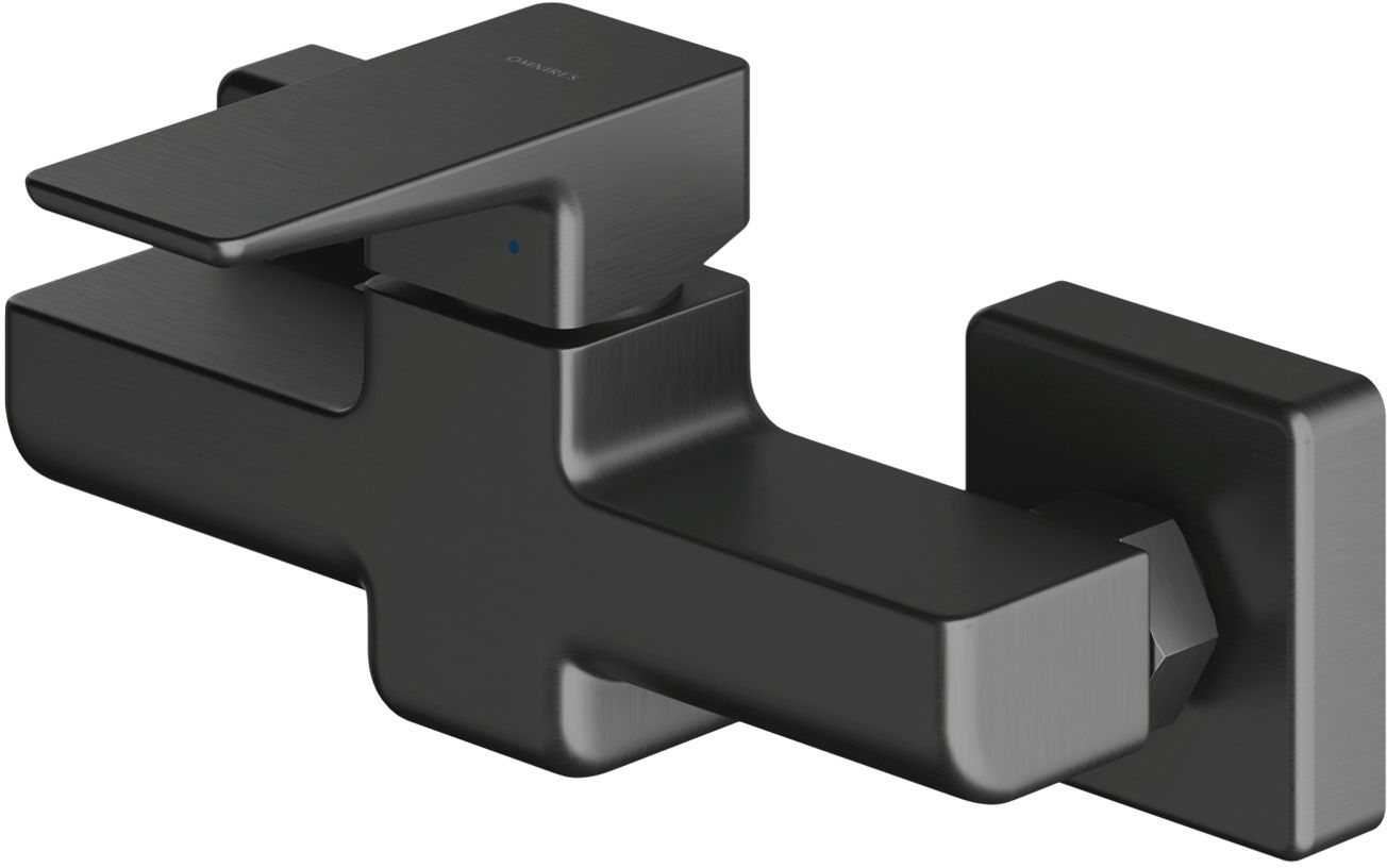 Omnires Parma rubinetto per doccia a parete grafite PM7440GR