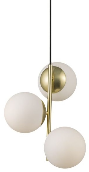 Nordlux Lilly lampada sospesa 3x40 W bianco-oro 48603035