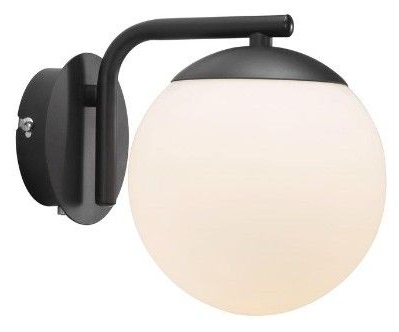 Nordlux Grant lampada da parete 1x40 W bianco-nero 47091003