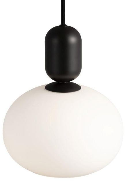 Nordlux Notti lampada sospesa 1x40 W bianco-nero 2011003003