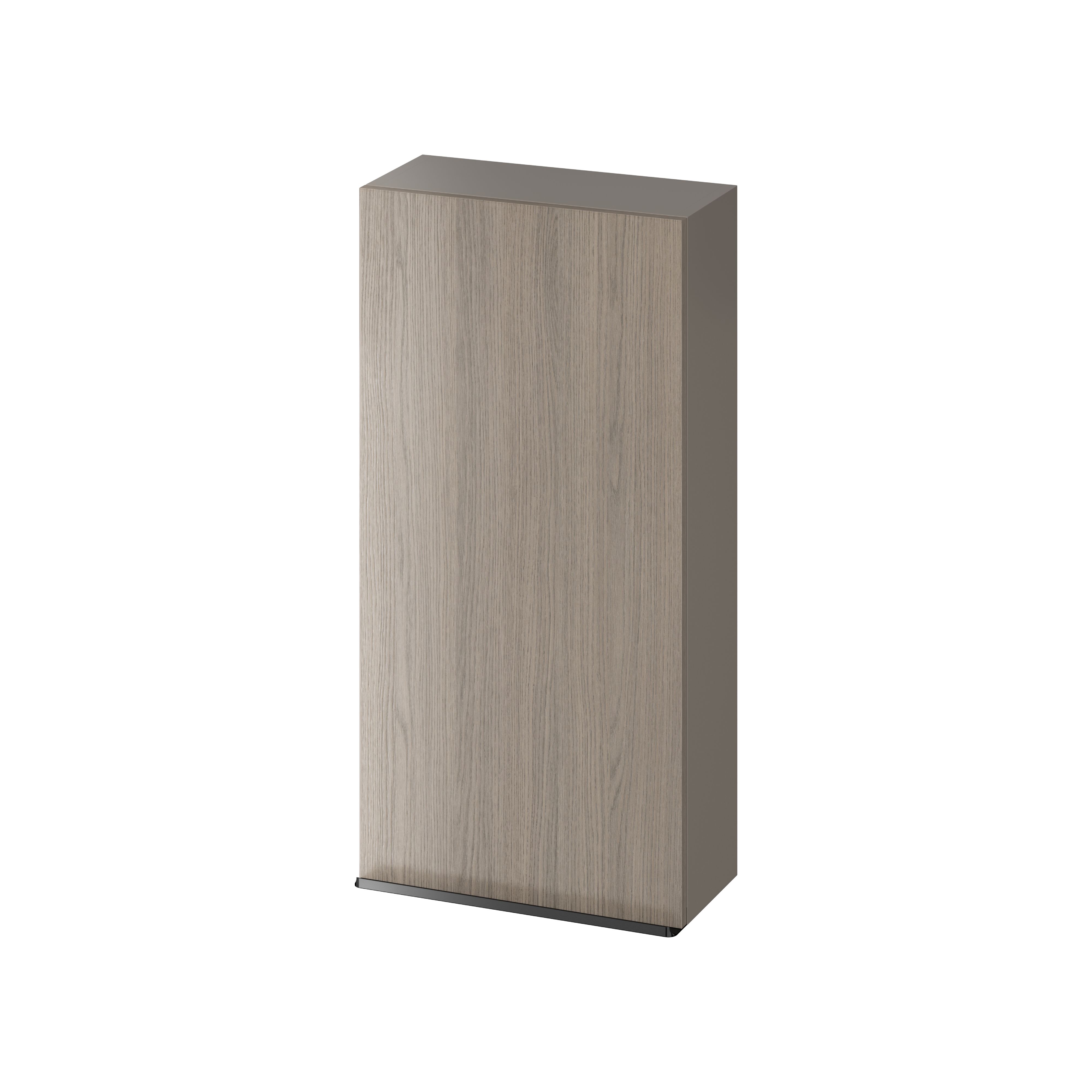 Cersanit Virgo armadietto 40x17.95x80 cm laterale sospeso grigio-rovere S522-038