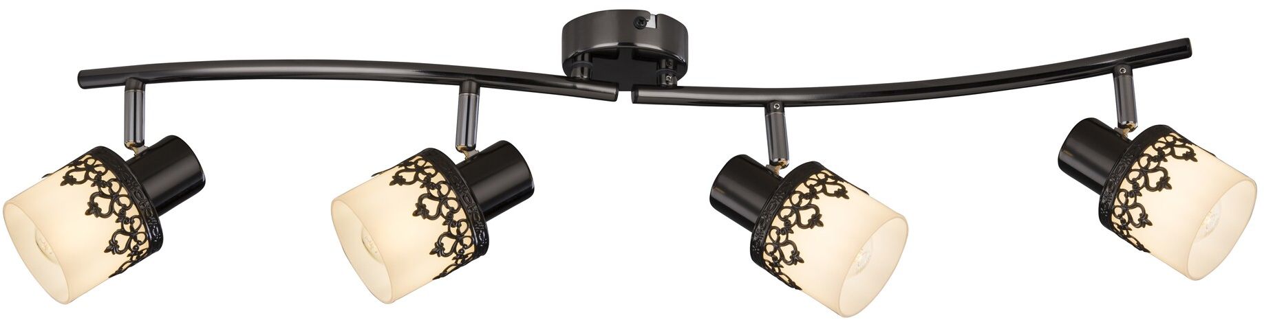 Rabalux Lacey lampada da soffitto 4x40 W bianco-nero 5344