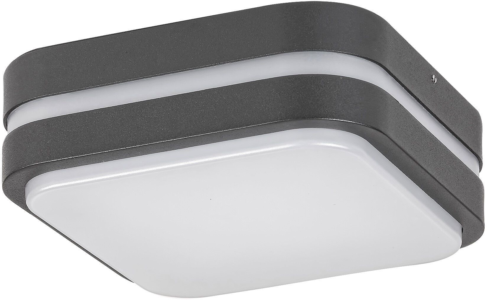 Rabalux Hamburg plafoniera per esterni 1x12 W bianco-antracite 8850