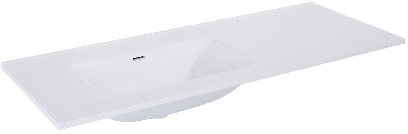 Elita Skappa lavabo 121x46.4 cm rettangolare da mobile-con piano bianco RE041201168060