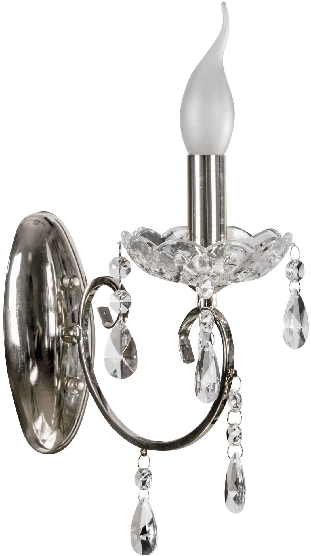 Candellux Aurora lampada da parete 1x40 W cromo 21-96121