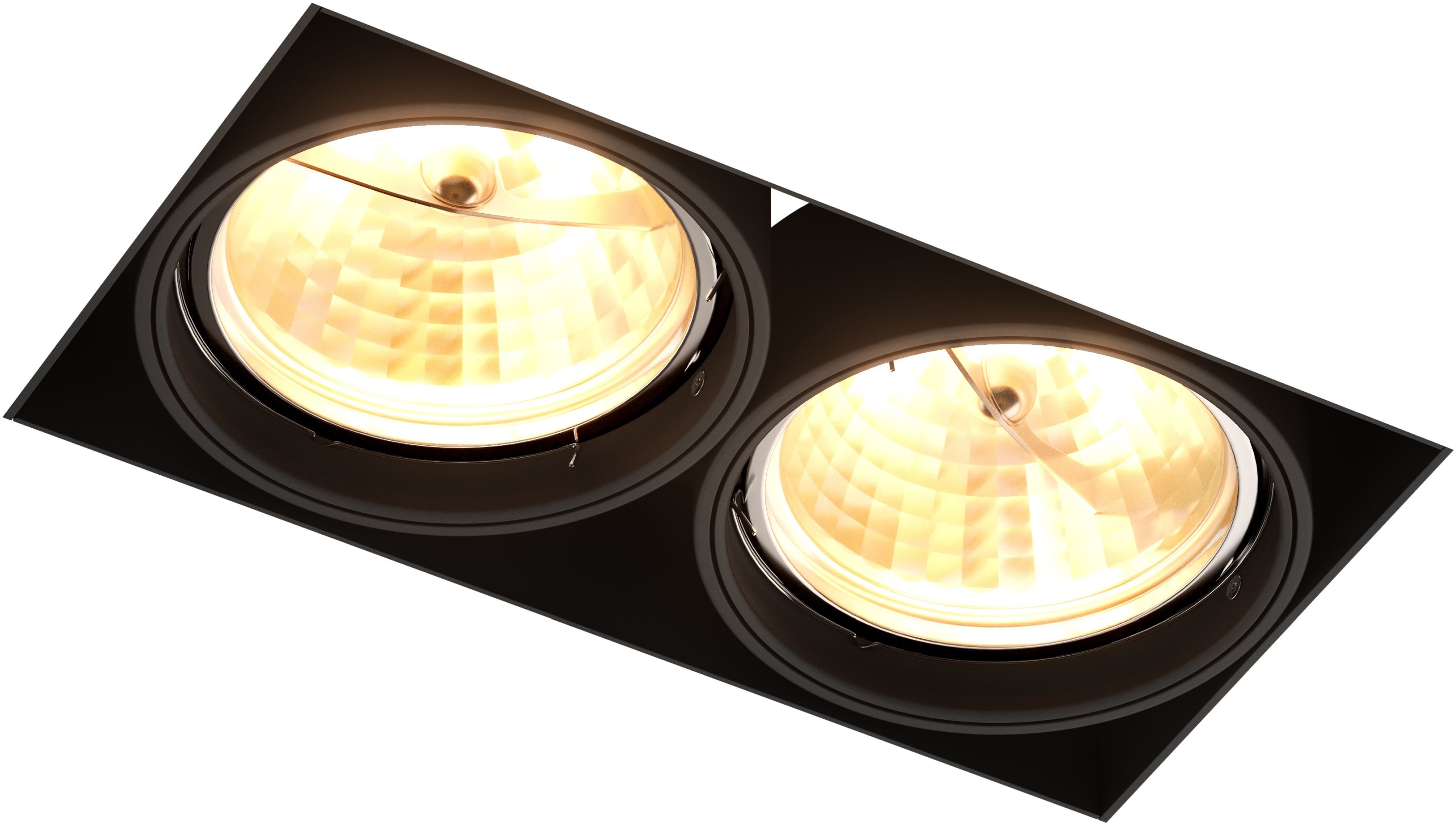 Zuma Line Oneon lampada da incasso 2x15 W nero 94364-BK