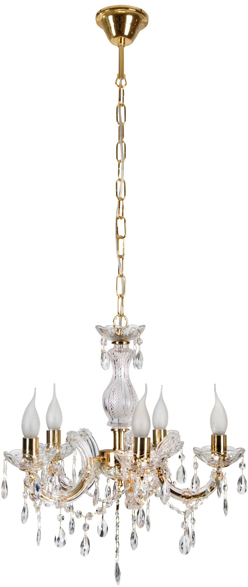 Candellux Maria Teresa lampada sospesa 5x40 W oro 35-94646