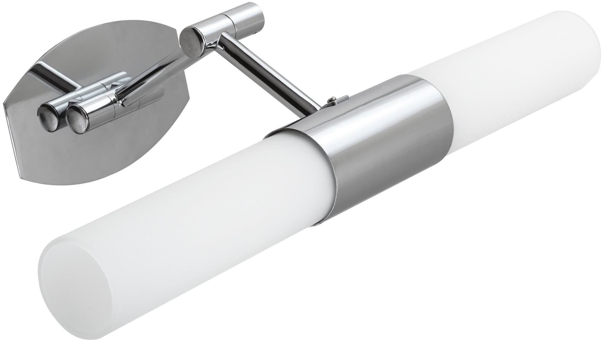 Candellux Jadet lampada da parete 2x40 W bianco-cromo 22-27859