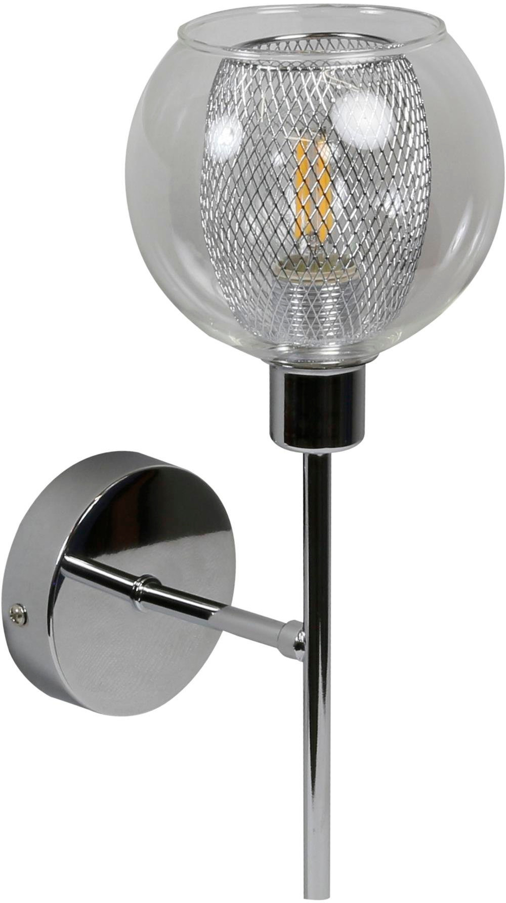 Candellux Ozzo lampada da parete 1x40 W cromo 21-72184