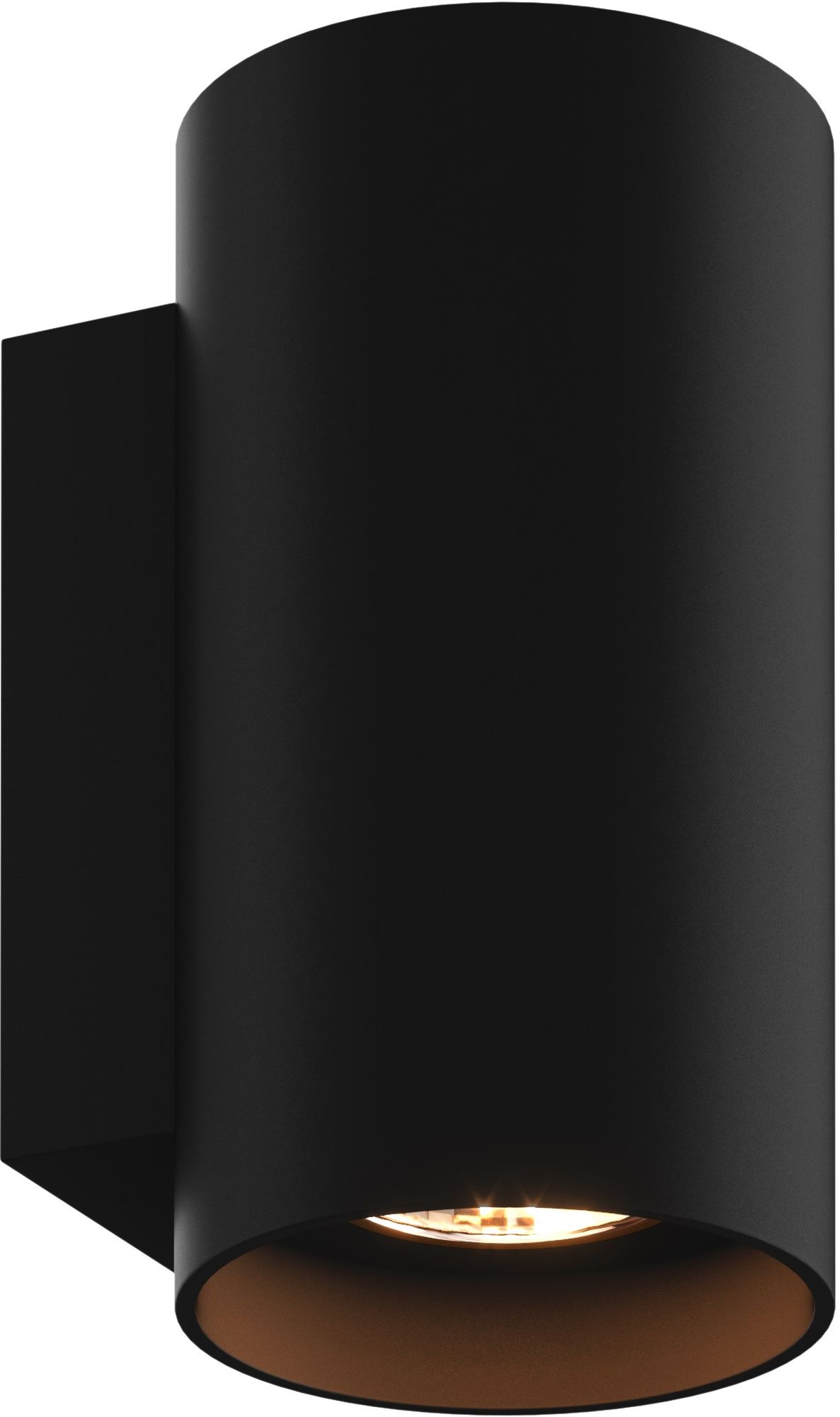 Zuma Line Sandy lampada da parete 2x50 W nero 92696-N