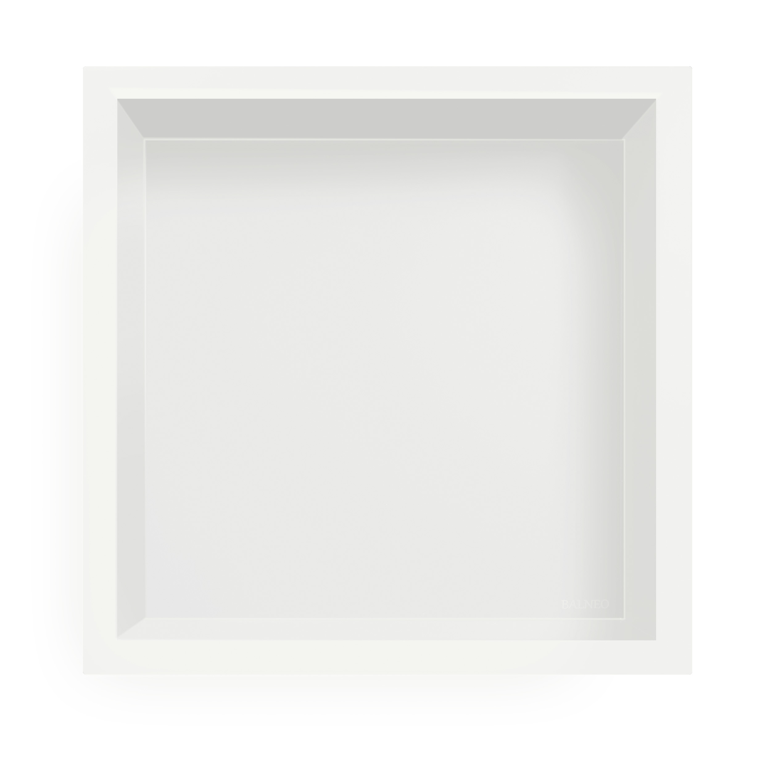 Balneo Wall-Box One White mensola per nicchia 30 cm bianco OB-WH1