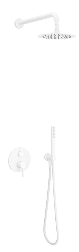 Excellent Pi set doccia da incasso con soffione bianco AREX.SET.1245WH