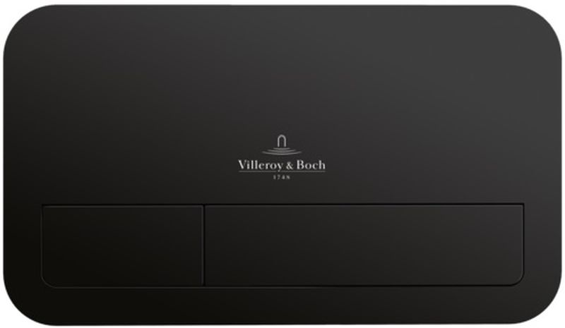 Villeroy & Boch ViConnect placca di comando per WC nero 922490AN