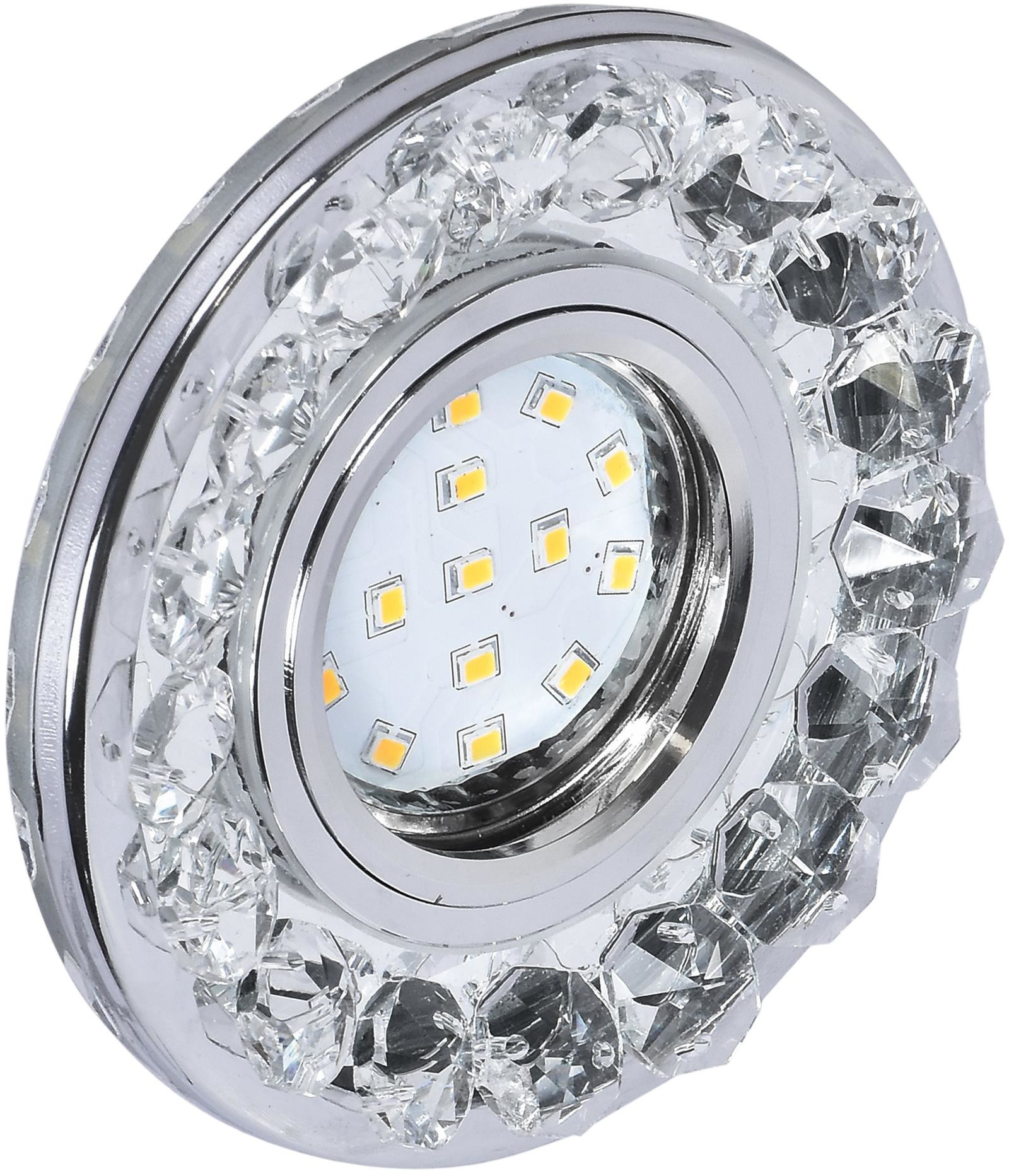 Candellux lampada da incasso 2x35 W cromo 2273617