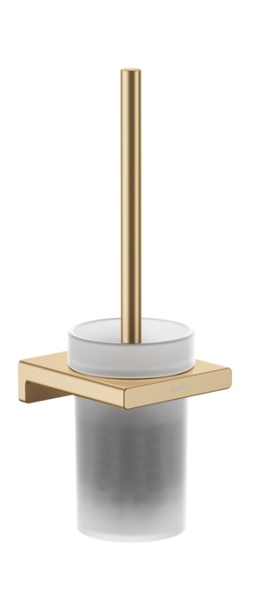 Hansgrohe AddStoris scopino wc avvitato vetro-marrone 41752140