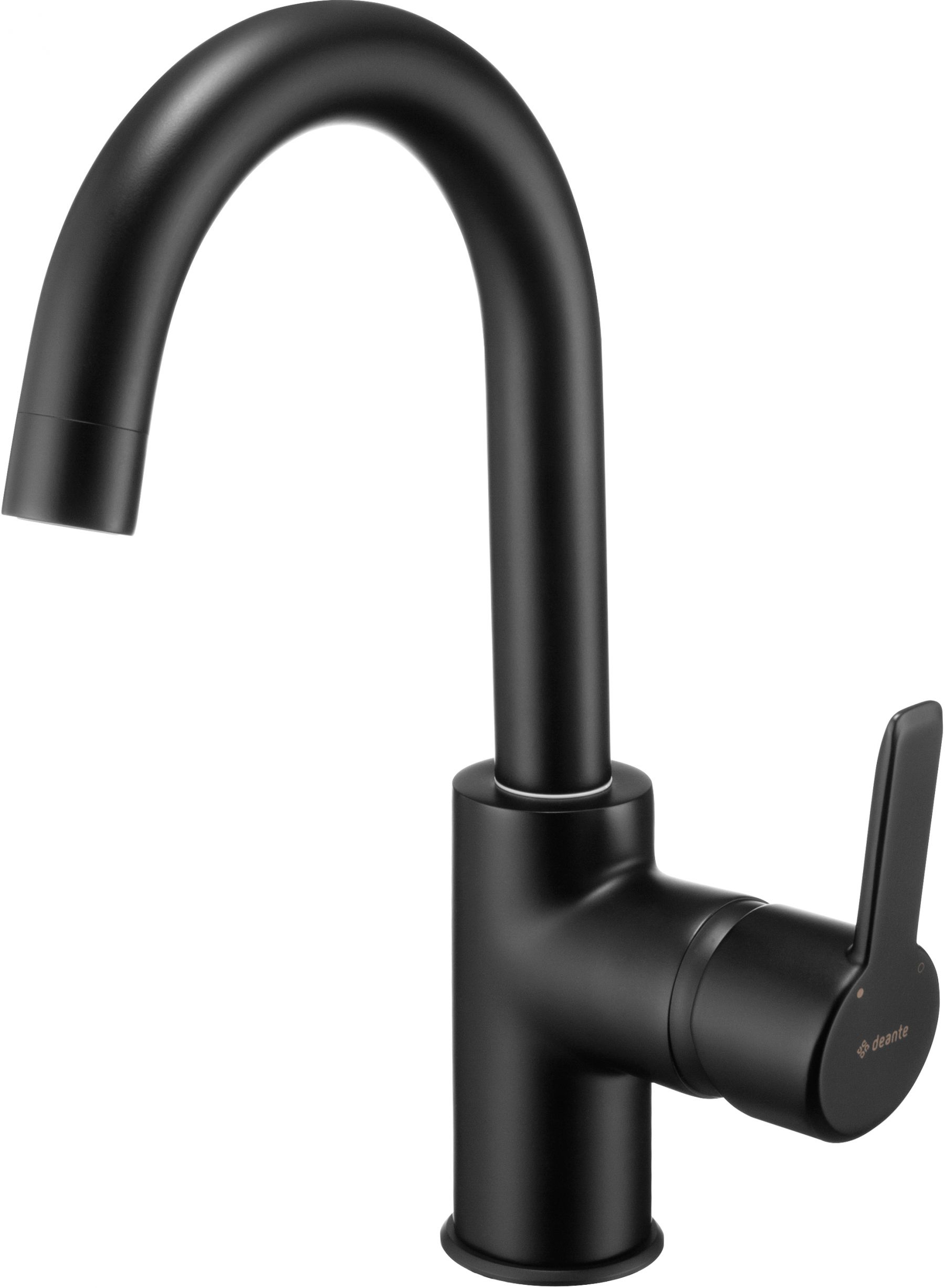 Deante Arnika rubinetto per lavabo verticale nero BQA_N24M