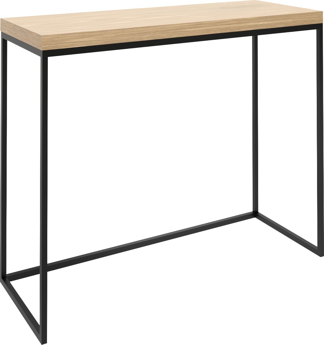 Baltica Design Andrea consolle 75x35x75 cm nero-rovere 5904107906232