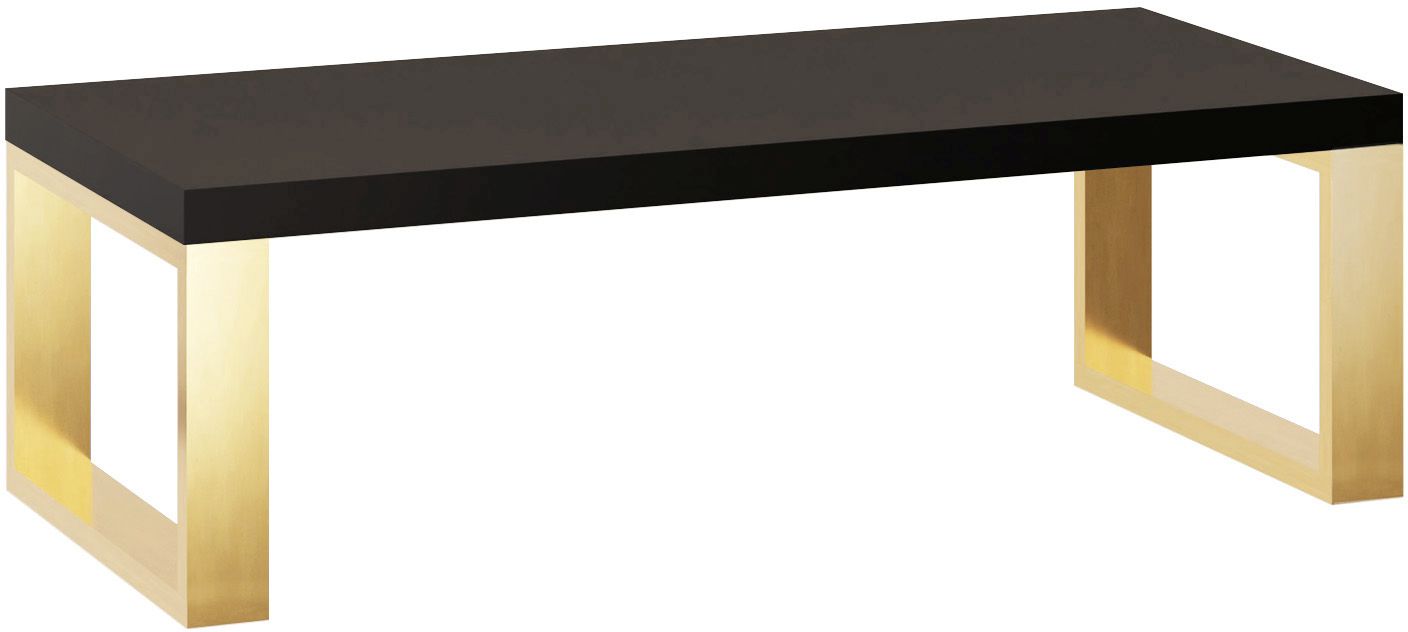 Baltica Design Liv consolle 80x40x28 cm nero-oro 5904107906737