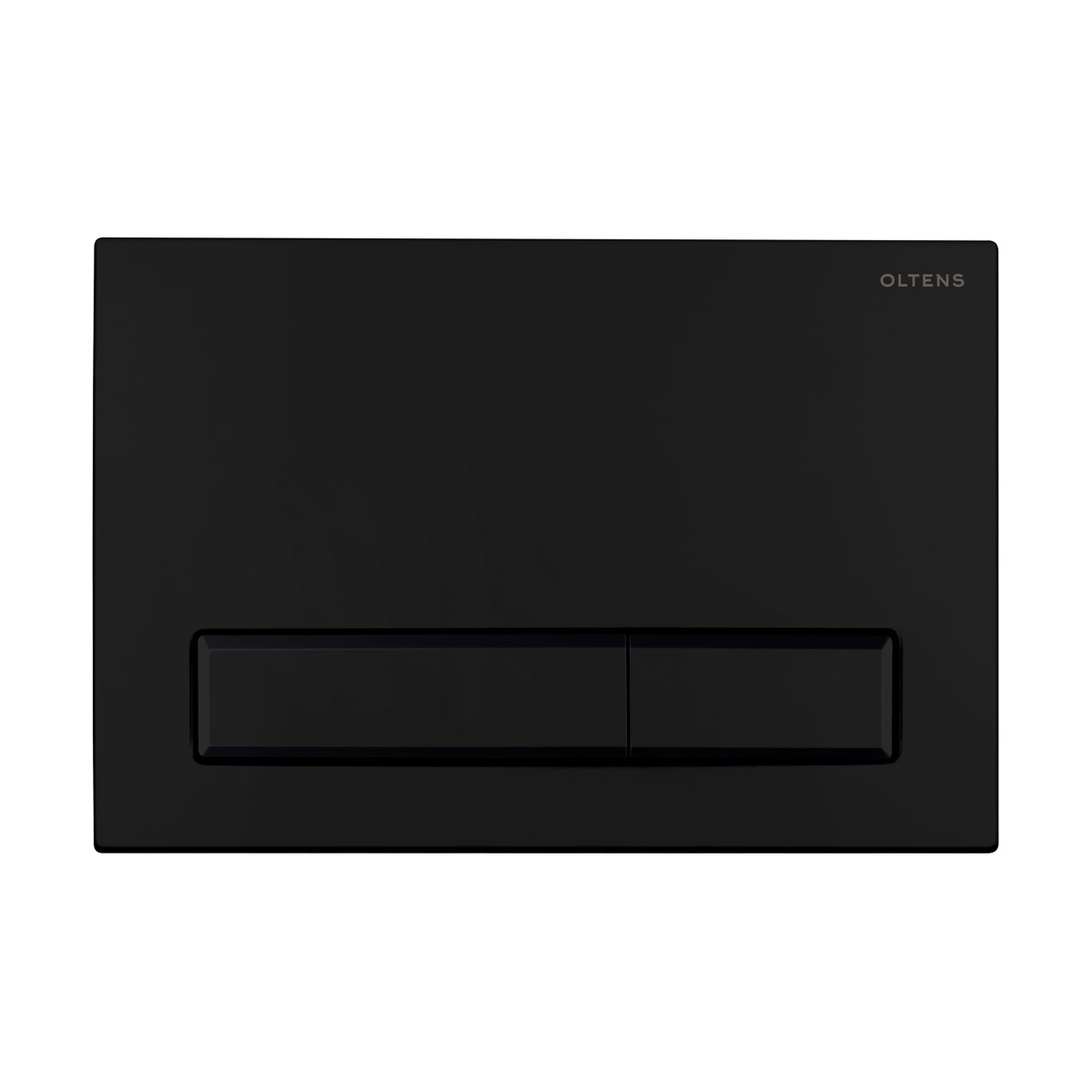 Oltens Torne placca di comando per WC nero opaco 57103300