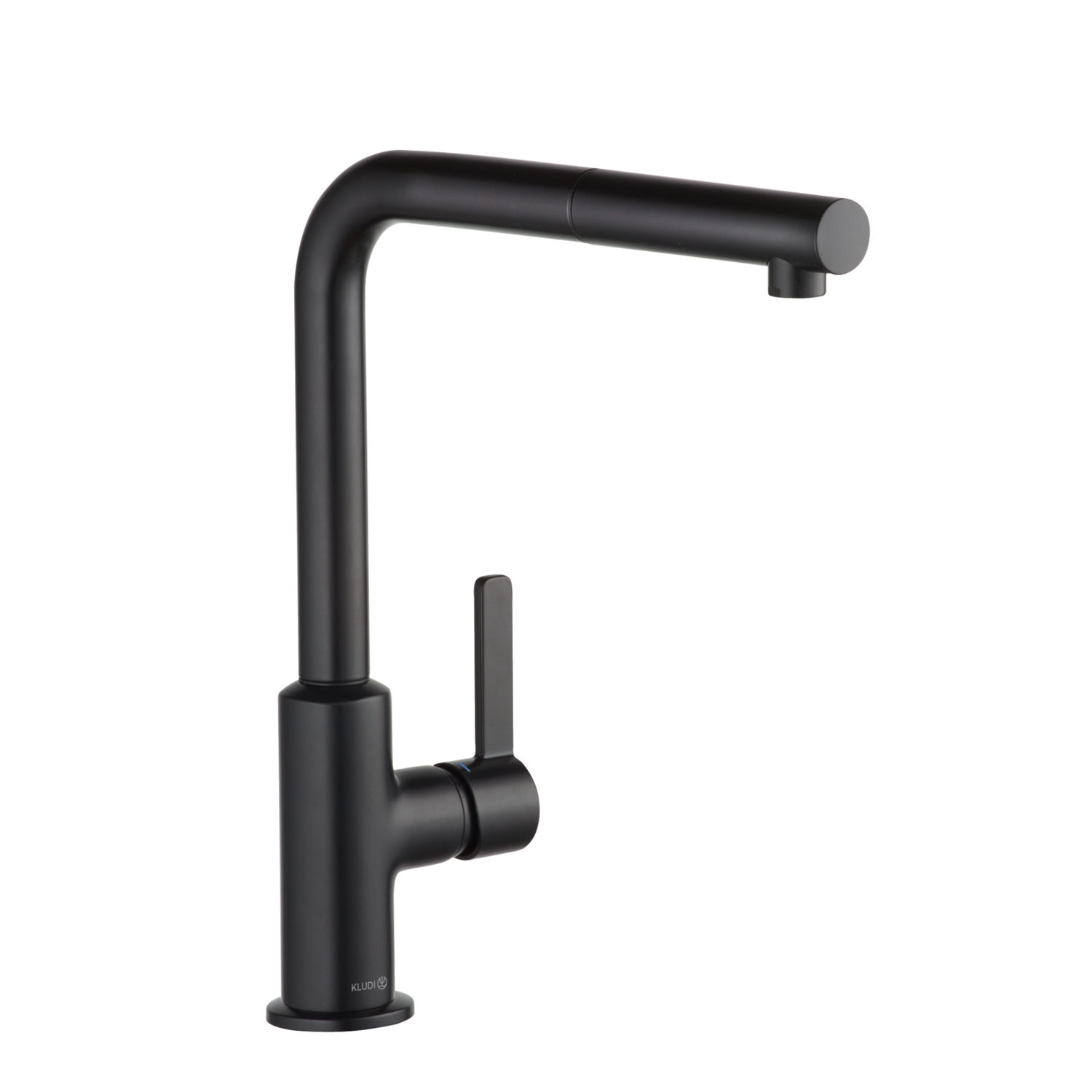 Kludi L-ine S rubinetto da cucina verticale nero 408513975