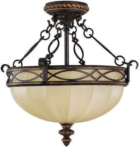 Elstead Lighting Drawing Room lampada sospesa 2x100 W marrone-beige FE-DRAWING-ROOM-SFC
