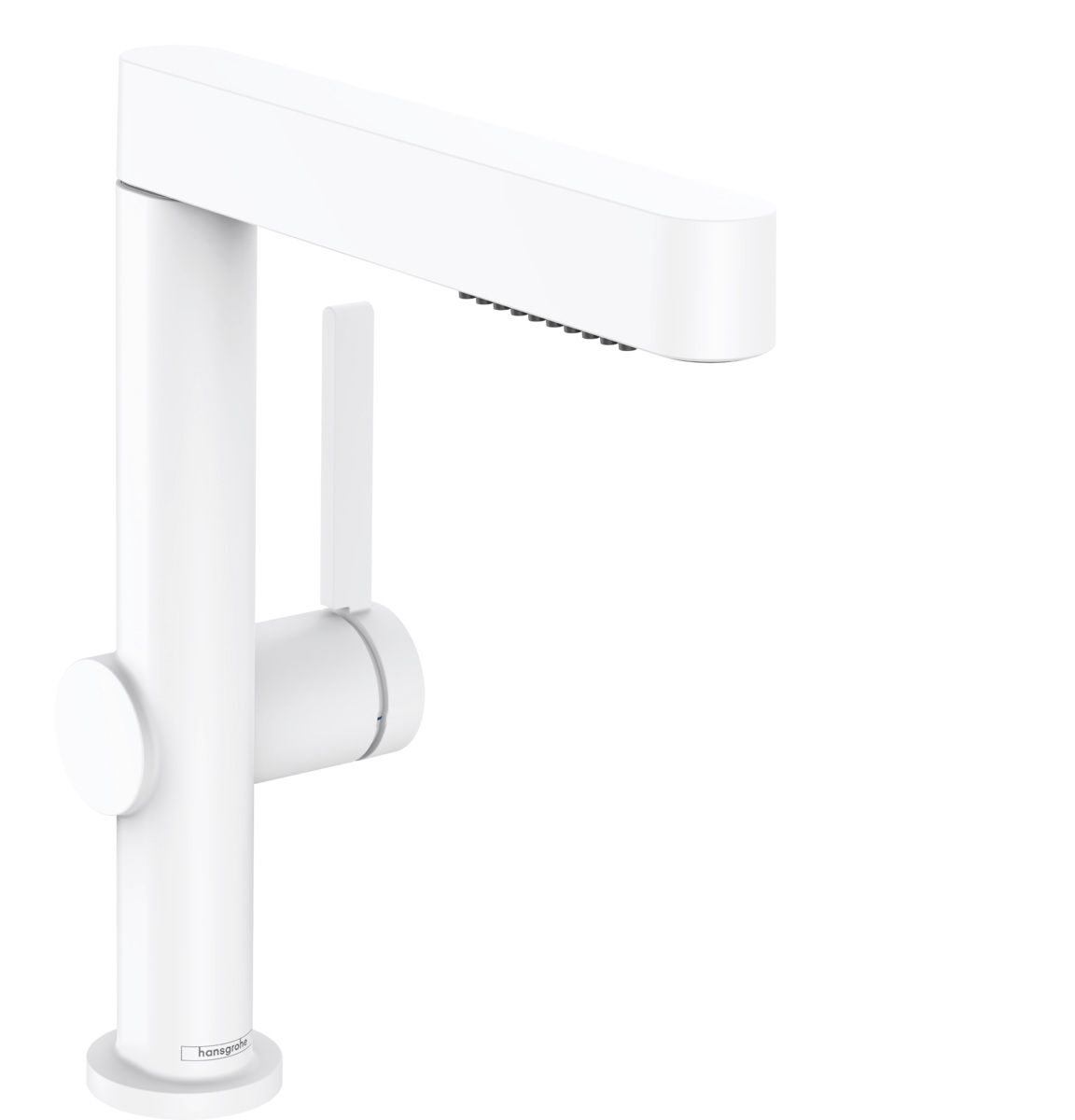 Hansgrohe Finoris rubinetto per lavabo verticale bianco 76063700