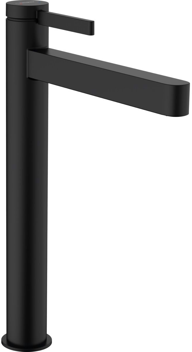 Hansgrohe Finoris rubinetto per lavabo verticale nero 76070670