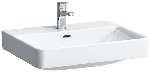 Laufen Pro S lavabo 60x46.5 cm rettangolare a parete-da appoggio bianco H8169634001041