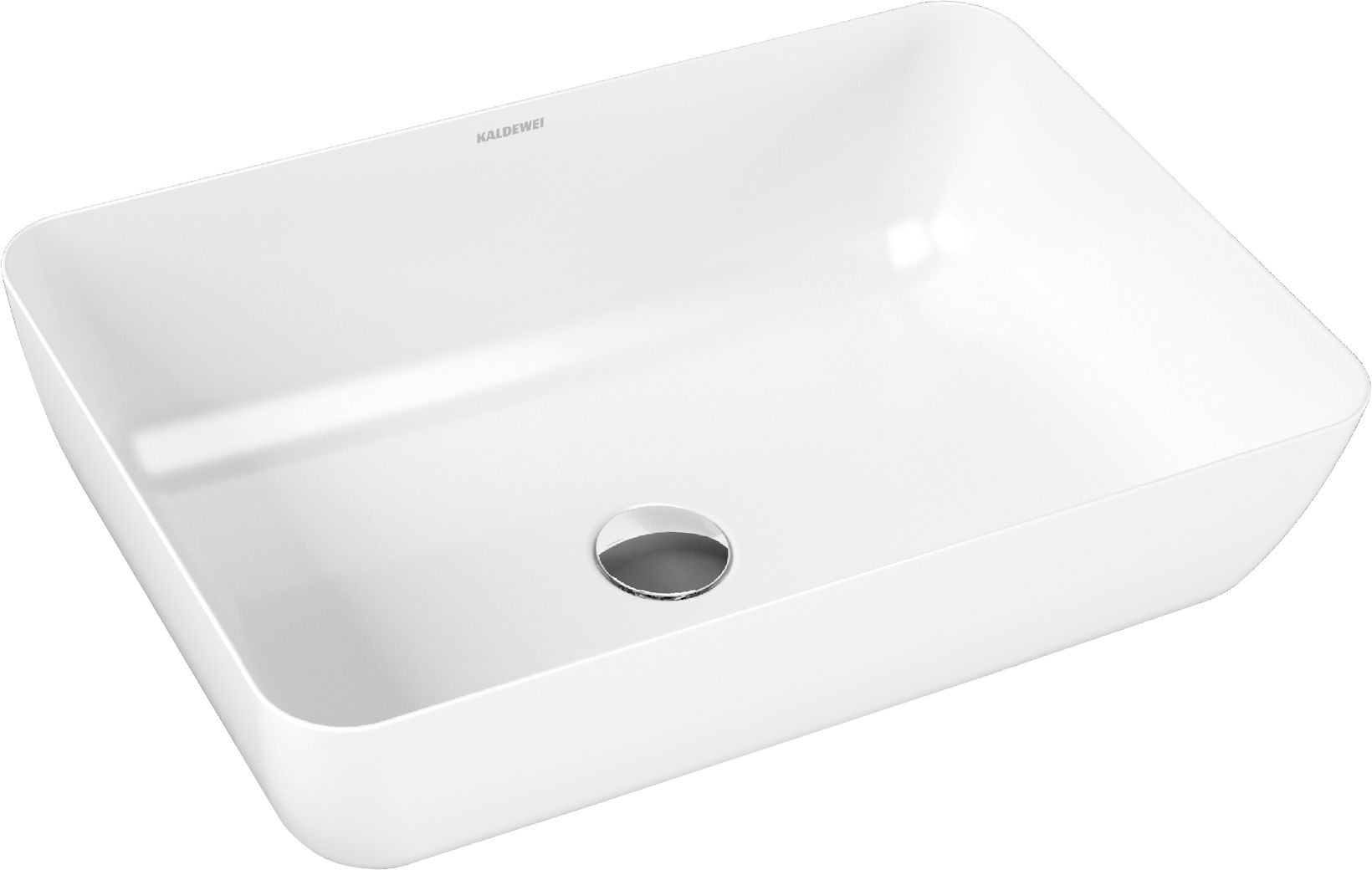 Kaldewei Cayono lavabo 52x35.5 cm rettangolare da appoggio bianco 913506000001