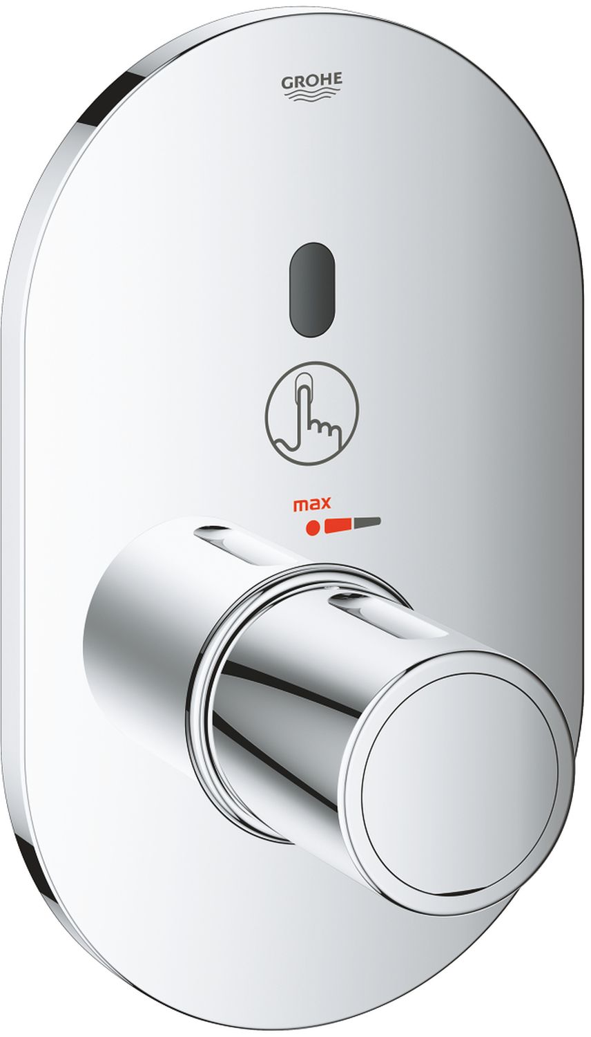 Grohe Eurosmart Cosmopolitan rubinetto per doccia da incasso con termostato StarLight Chrome 36456000