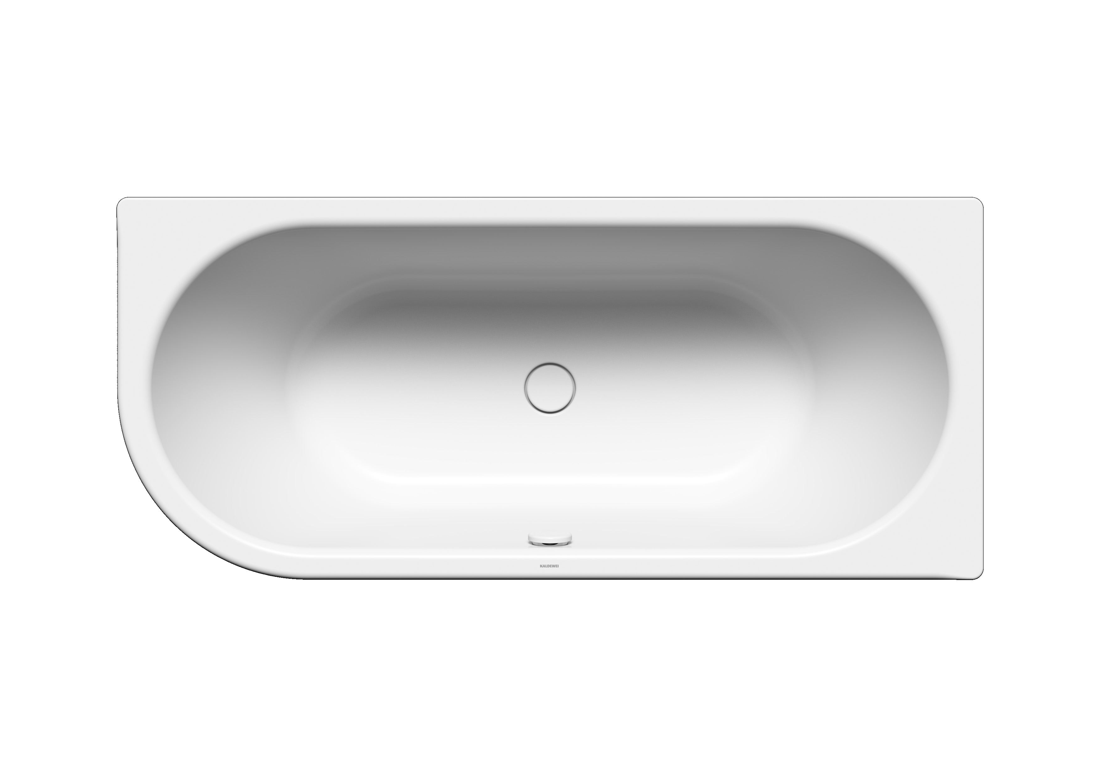 Kaldewei Centro Duo 1 vasca da bagno rettangolare 170x75 cm bianco 282930003001