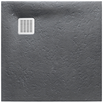 Roca Terran piatto doccia quadrato 90x90 cm grigio AP10338438401200