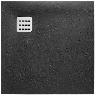 Roca Terran piatto doccia quadrato 90x90 cm nero AP10338438401400