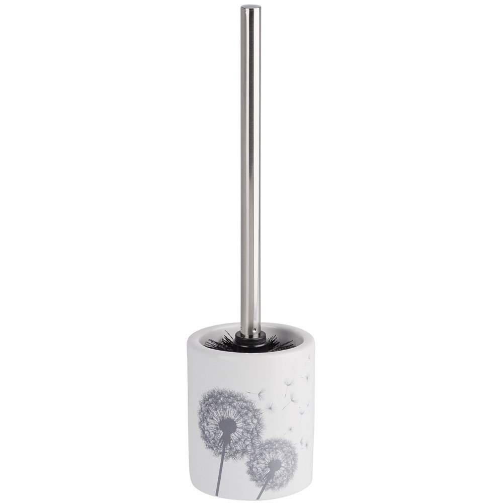 Wenko Astera scopino wc appoggiato bianco-cromo-nero 22833100