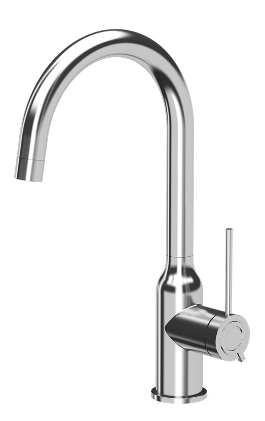 Quadron Ingrid Q Line rubinetto da cucina verticale cromo 3523500_CR
