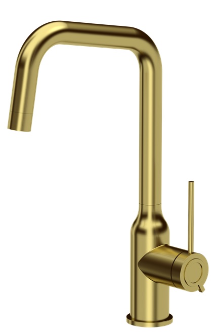 Quadron Natalie Q Line rubinetto da cucina verticale oro/oro antico 3523501_PVDG1