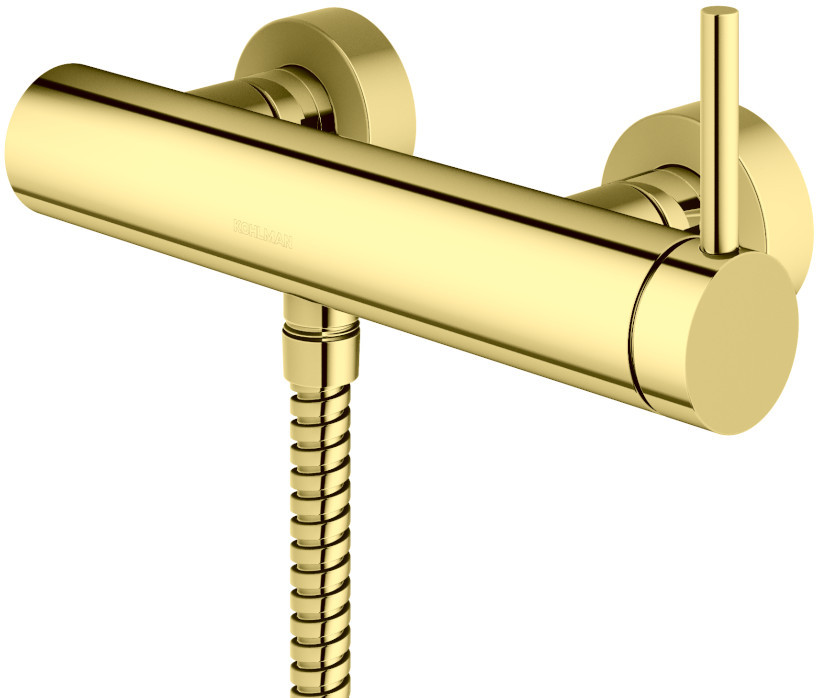 Kohlman Axel Gold rubinetto per doccia a parete oro QW120AGD