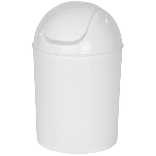Wenko Economic secchio della spazzatura 6 l bianco 21884100