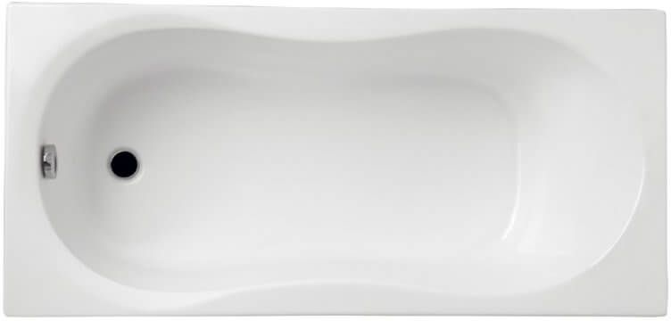 Polimat Gracja vasca da bagno rettangolare 180x80 cm bianco 00010