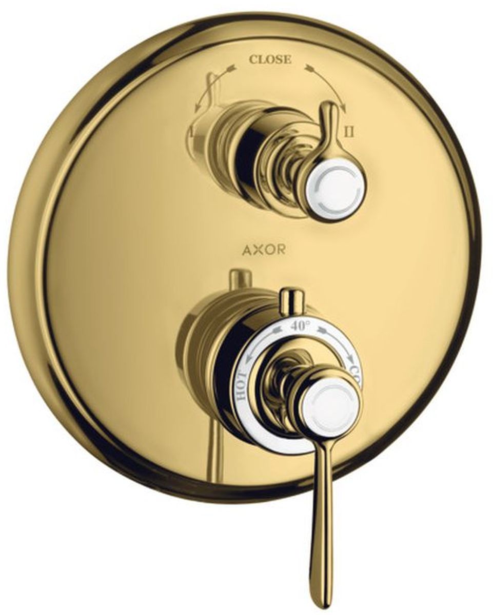 Axor Montreux rubinetto per vasca e doccia da incasso con termostato oro 16821990