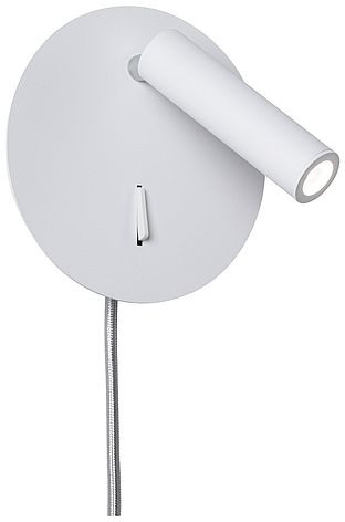 Paulmann Tabari lampada da parete 1x4 W bianco 78917