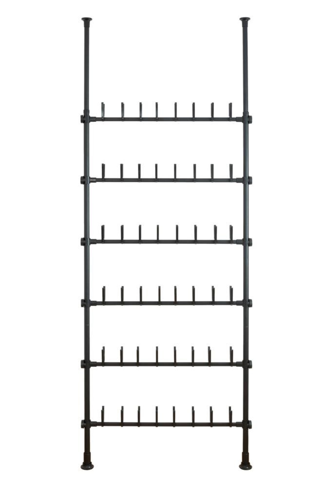 Wenko Herkules portascarpe 165x94x300 cm nero 50634100