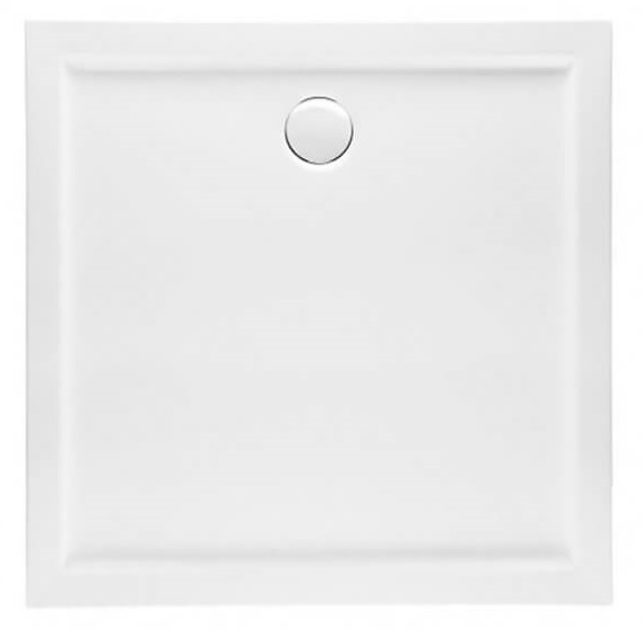 Polimat Goliat piatto doccia quadrato 80x80 cm bianco 00492