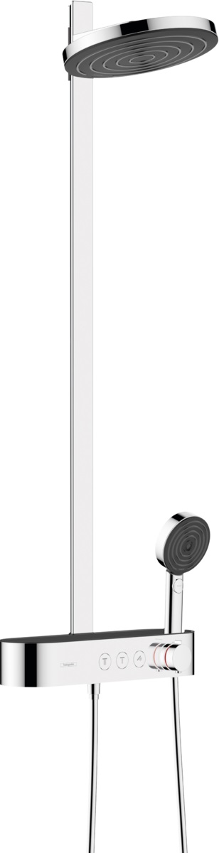 Hansgrohe Pulsify set doccia a parete con termostato con soffione cromo 24241000