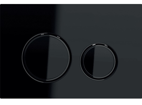 Geberit Sigma50 placca di comando per WC nero 115.651.SJ.1
