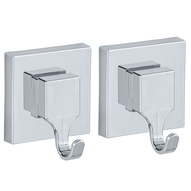 Wenko VL Quadro set di ganci argento 22688100