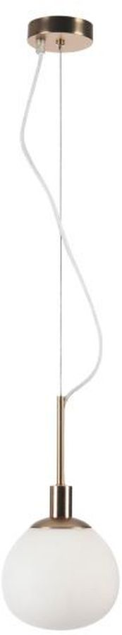Maytoni Erich lampada sospesa 1x40 W bianco-oro MOD221-PL-01-G