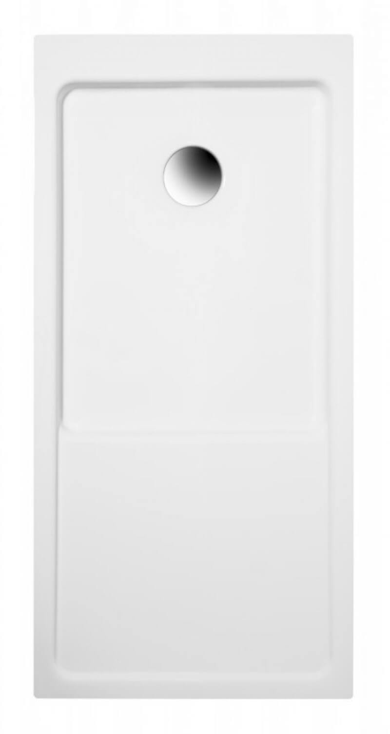 Polimat Mars piatto doccia rettangolare 140x70 cm bianco 00435